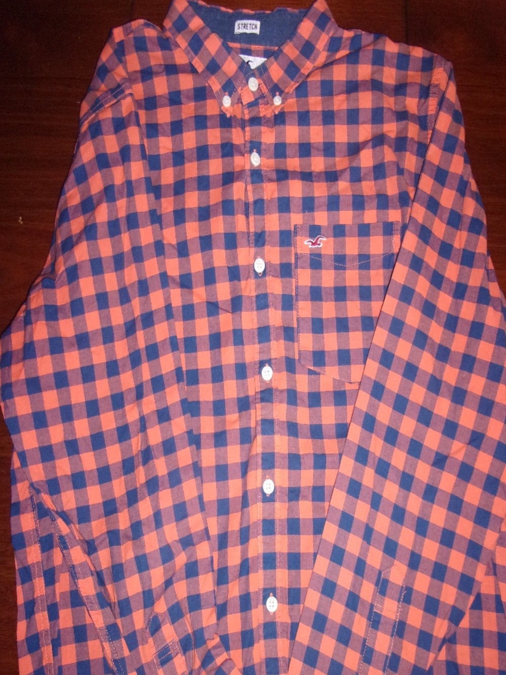 Hollister plaid Button Down Shirt XL